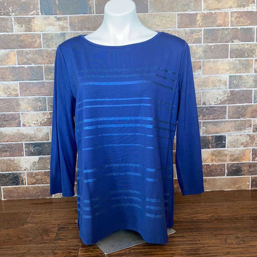 Liz Claiborne size large sparkle top